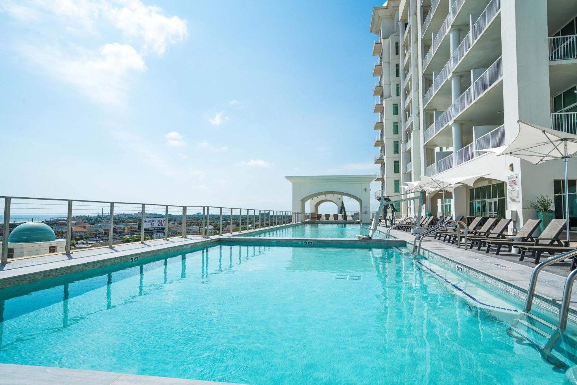 Sea It All Infinity Pool Ocean Views Steps From The Beach - A Perfect Romantic Getaway Galveston Extérieur photo
